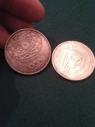 1000 lire argento - lire, "100°