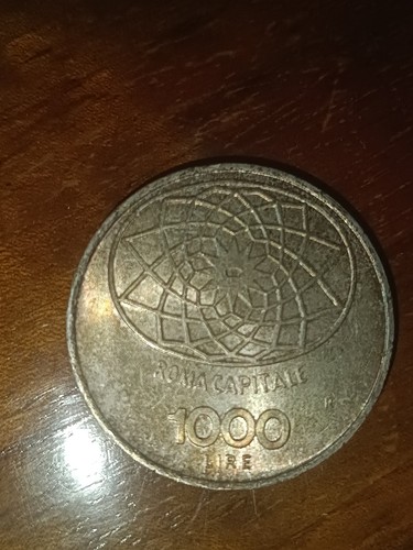 Moneta 1000 lire roma - lire,