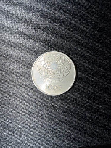 1000 lire roma capitale moneta - roma,