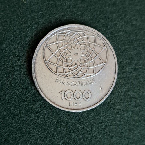Moneta 1000 lire argento - moneta,