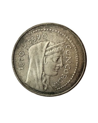 Moneta 1000 lire - argento, 1970