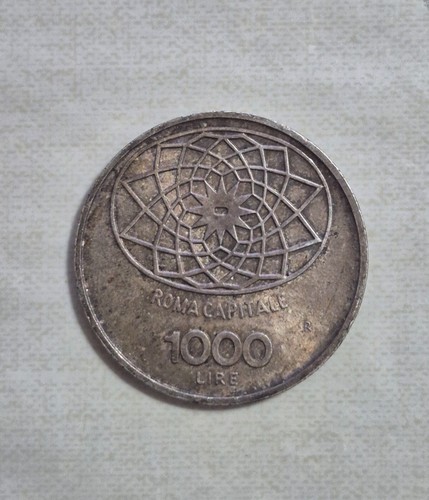 Moneta 1000 lire roma - moneta,