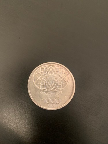 Moneta 1000 lire roma - roma, capitale